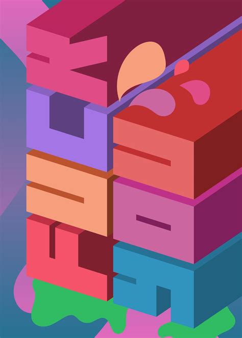 Fuck You Poster Picture Metal Print Paint By Enomyx Displate