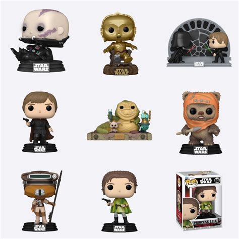 Star Wars Return Of The Jedi 40th Anniversary Funko Pop Reveals