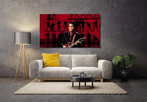 Elvis Presley Wall Art Elvis Presley Canvas Elvis Presley Print