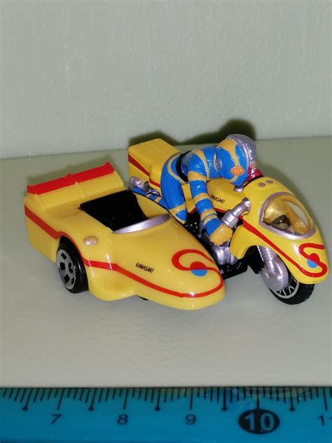 Bandai Hot Wheels Charawheels Side Machine From The Japanese Tokusatsu Toei Superhero Series