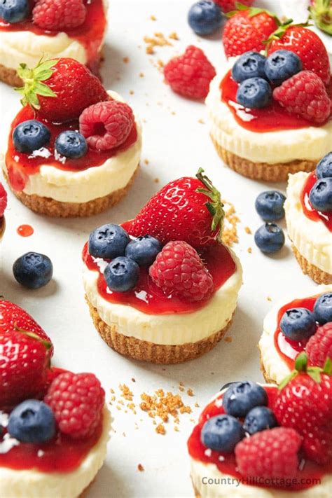 Philadelphia No Bake Mini Cheesecakes