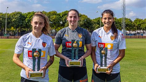 Enith Anita Marcos Y Asun Premios F Tbol Draft Valencia Cf