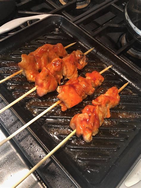 Puerto Rican Guava Pinchos De Pollo Or Chicken Kabobs DeSocio In