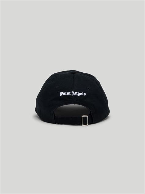 Black Logo Cap In Black Palm Angels® Official