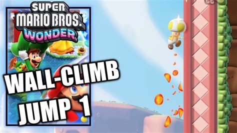 Super Mario Bros Wonder Badge Challenge Wall Climb Jump 1 100 All