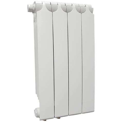 Биметаллический радиатор Теплоприбор, 4 секции, обогрев 7,6 м², БР1-500 ...