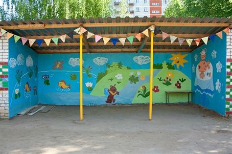 Оформление беседки в детском саду летом фото картинки - более 50 фото!
