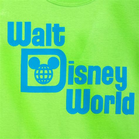 Walt Disney World T Shirt For Adults Neon Lime Has Hit The Shelves