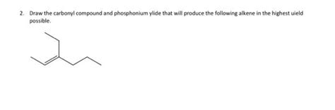 Answered 2 Draw The Carbonyl Compound And Bartleby