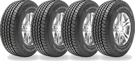 Kit De 4 Llantas Goodyear Wrangler WRANGLER ARMORTRAC LT 265 70R17 121