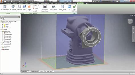 Autodesk Inventor 2016 What S New 3D Print Environment YouTube