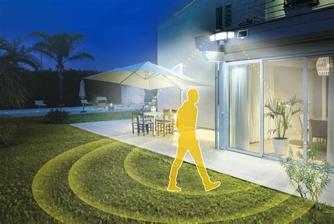 KODA Motion Activated LED Solar Floodlight - Secure & Bright