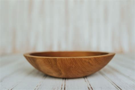 9 Inch Beech Bowl With Light Walnut Bee S Oil Finish Holland Bowl