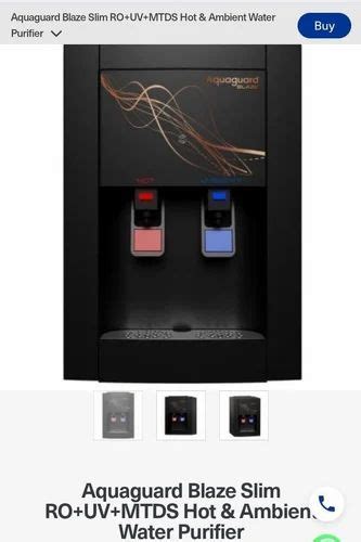 Aquaguard Blaze Slim Ro Uv Mtds Hot Ambient At 23990 Piece Aquaguard Ro Water Purifier In