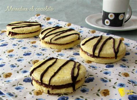 Merendine Al Cioccolato Fatte In Casa Ricetta Facile Il Chicco Di Mais