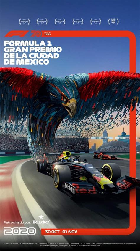 Conoce Los Pósters Del Formula 1 Gran Premio De México 2020 Artofit