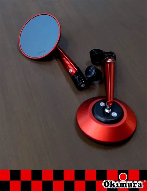 SIDE MIRROR SET RED OKIMURA Lazada PH