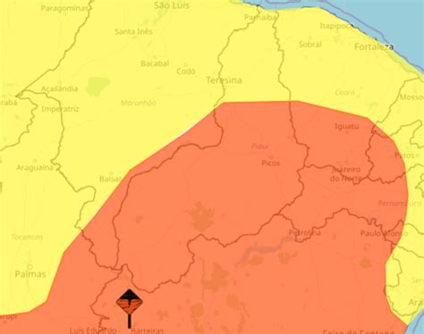 Instituto De Meteorologia Publica Dois Alertas De Perigo De Chuvas