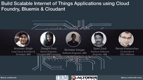 How To Build Scalable Iot Apps Using Cloud Foundry Bluemix And