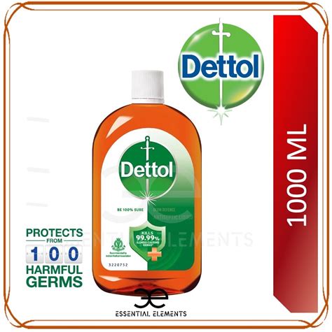 DETTOL Disinfectant Antiseptic 1000ml Germicide Liquid Anti Bacterial