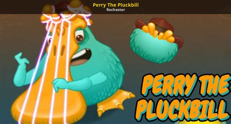 Perry The Pluckbill My Singing Monsters Mods