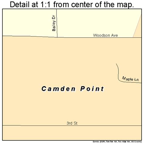 Camden Point Missouri Street Map 2910792