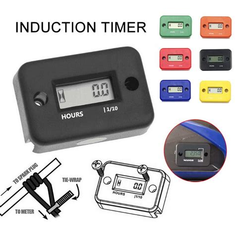 Ingebouwde Lithium Batterij Moe Timer Motorfiets Grandado