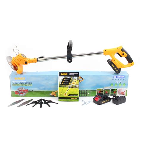 Акумуляторний тример DeWalt DCMST154N (36V, 5AH) АКБ тример Деволт ...