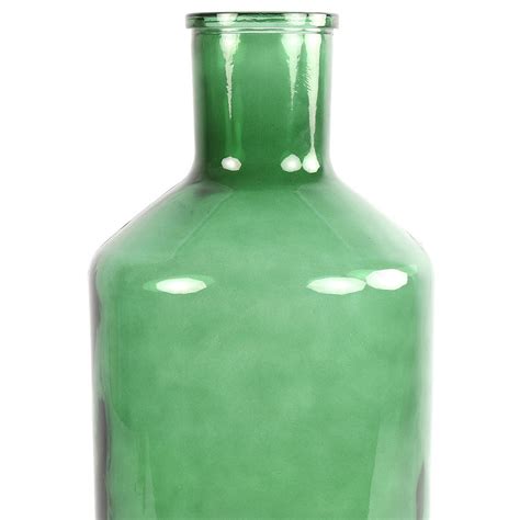 Countryfield Vaas Mintgroen Glas XXL Fles D24 X H51 Cm