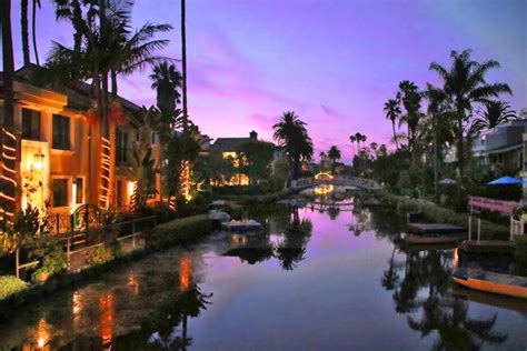 Take a Romantic Stroll Around the Venice Beach Canals