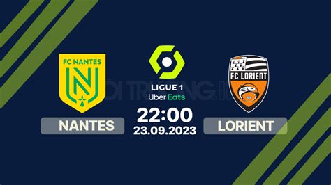 Nhận định Trực tiếp Nantes vs Lorient Ligue 1 22h00 ngày 23 9