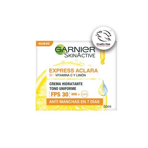 Garnier Express Aclara Crema Hidratante Tono Uniforme Fps Anti