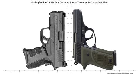 Springfield Xd S Mod2 9mm Vs Bersa Thunder 380 Combat Plus Size