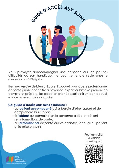 Guide D Acc S Aux Soins Pour Les Personnes En Situation De Handicap