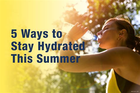 Ways To Stay Hydrated This Summer Cdphp Fitness Connect At The