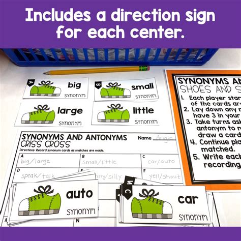 2nd Grade Grammar Centers Printable And Digital Literacy Centers Seesaw Lucky Little Learners