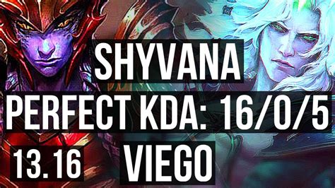 Shyvana Vs Viego Jng Legendary K Mastery Kr Diamond