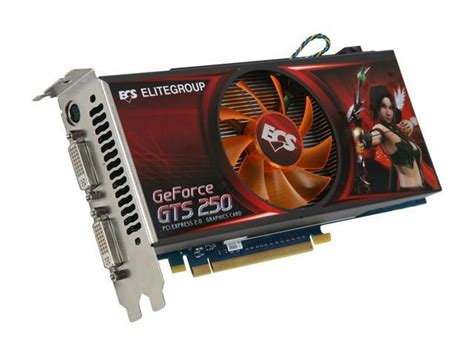 ECS GeForce GTS 250 Video Card NGTS250-512MX-F - Newegg.com