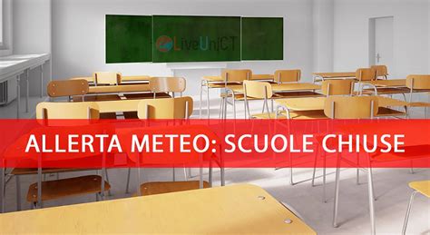 Allerta Meteo Rossa Domani Scuole Chiuse A Catania LiveUnict