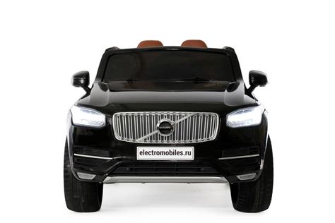 Детский электромобиль Volvo XC90 (черный)