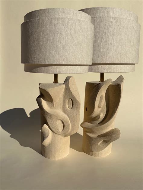 Small Graphic Table Lamp By Olivia Cognet For Sale At Stdibs