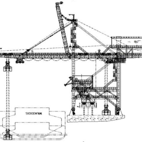 Overview Of Bridge Type Grab Ship Unloader Figure Four Reel