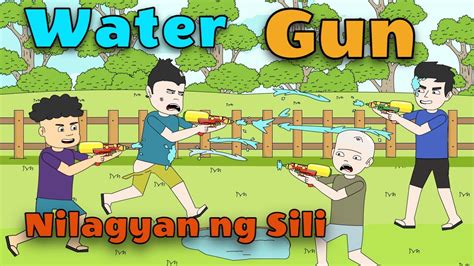 Larong Water Gun 90s Pinoy Animation Youtube