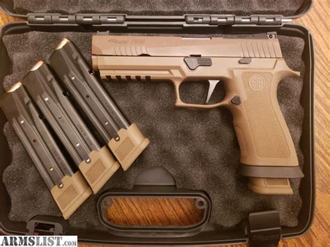 ARMSLIST For Sale Trade SIG X5 P320 COYOTE TAN