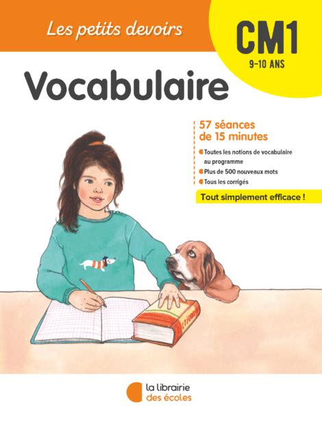 Les Petits Devoirs Vocabulaire CM1 La Librairie Des Ecoles