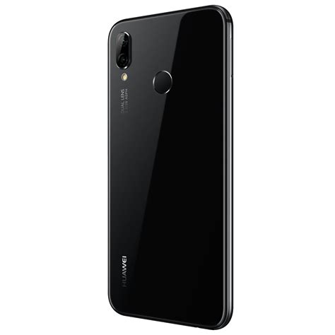 Huawei P20 Lite, Kártyafüggetlen, Dual SIM, 64GB, 4G, Midnight Fekete ...