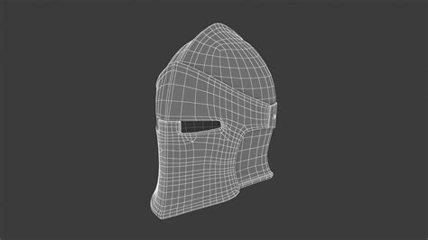 Medieval Helmet 04 - 3D Model by frezzy