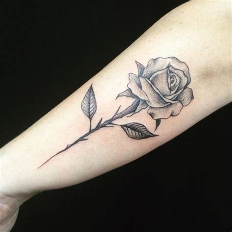 Delicados Tatuajes De Rosas Sombreadas T Cnicas