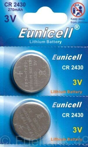 X Cr Cr Dl Ml Ea C Eunicell Lithium V Coin Cell