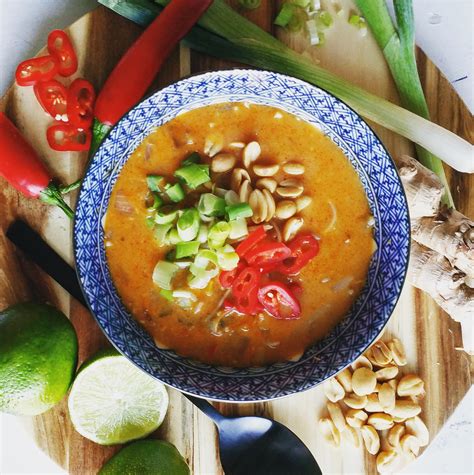 C I N S Of F O O D Thaise Kokos Curry Soep Vegetarisch